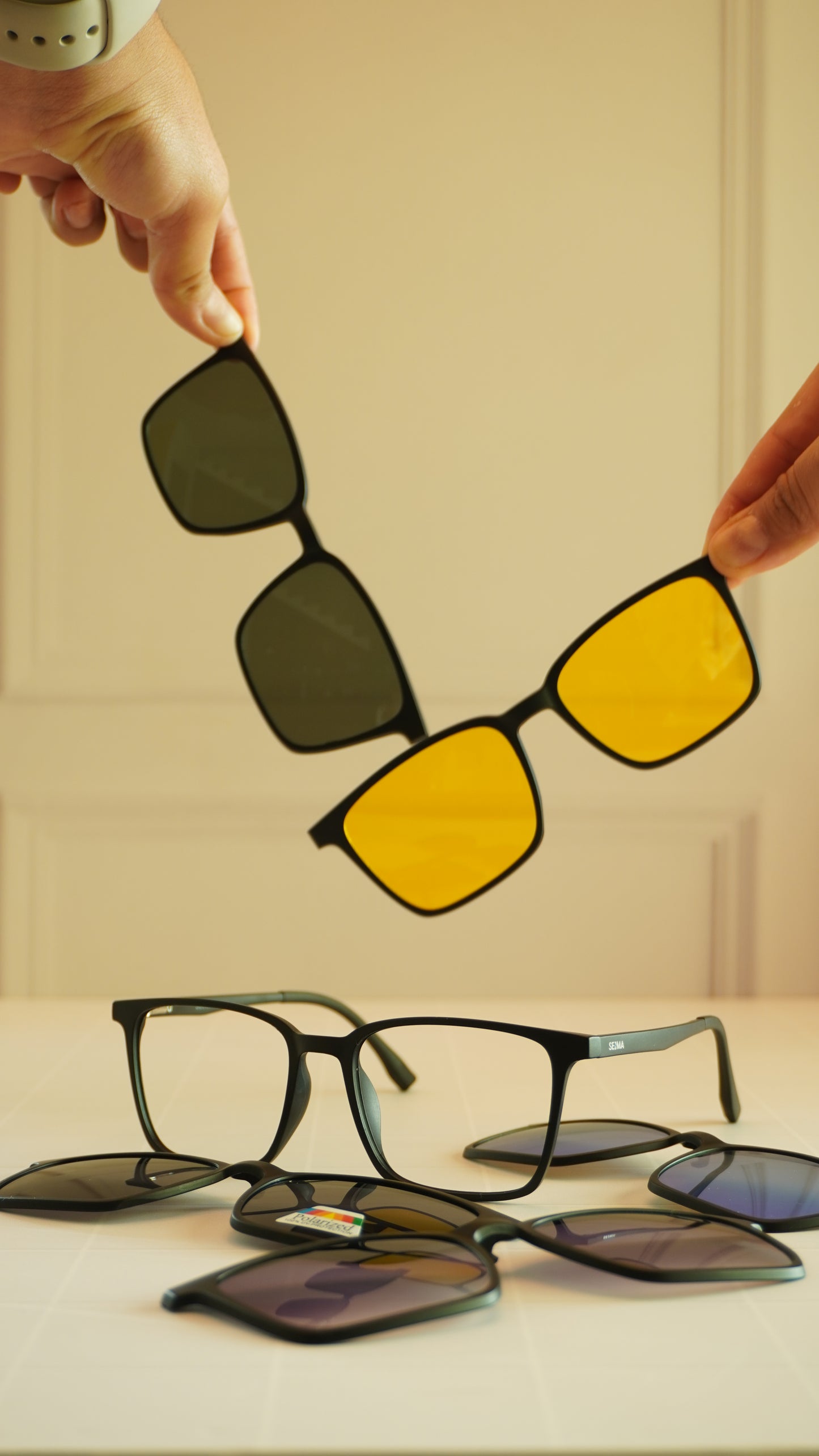 Modelo Lentes de Clip + Armazón